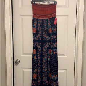 NWT floral target maxi dress